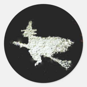 Witch Classic Round Sticker