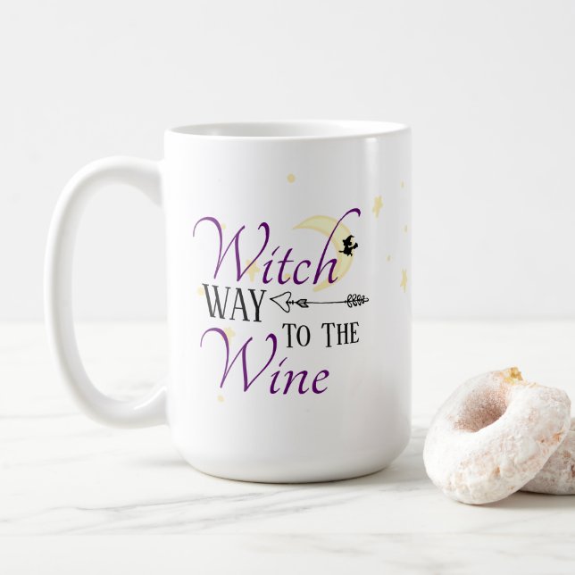 Witch Coffee Mug (With Donut)
