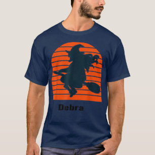 Witch Debra Halloween Personalised T-Shirt