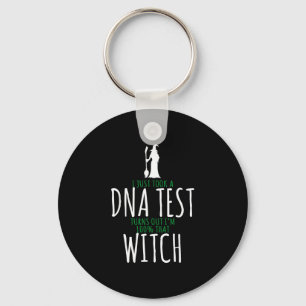 Witch design - 100% that witch - funny halloween  key ring