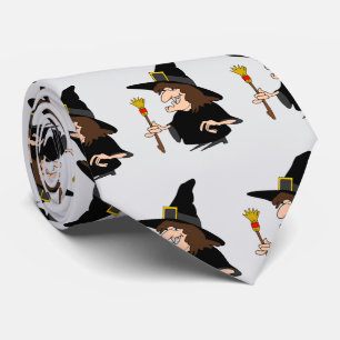 Witch Design Tie