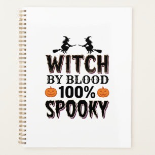Witch DNA Design Spooky Halloween Humor_1 Planner