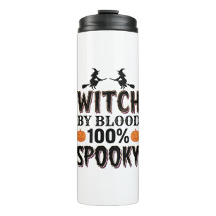 Witch DNA Design Spooky Halloween Humor_1 Thermal Tumbler