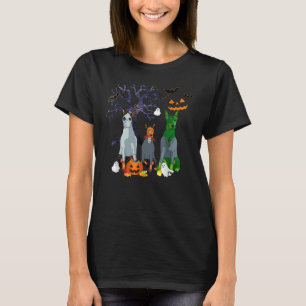 Witch Doberman Pinscher Dog  Halloween Costume Fam T-Shirt