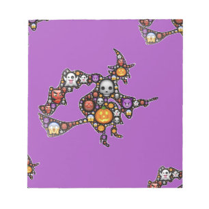 witch emoji notepad