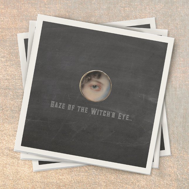 Witch Eye Macabre Napkin (Creator Uploaded)
