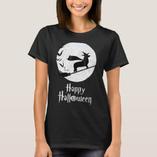 Witch For Welsh Corgi Cardigan Dog T-Shirt