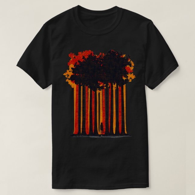 Witch Forest red T-Shirt (Design Front)