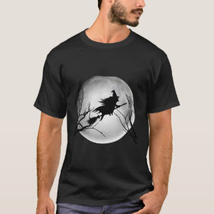 Witch Full Moon Halloween Witchy N T-Shirt