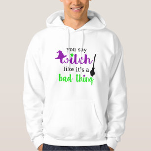 Witch Funny Halloween Hoodie