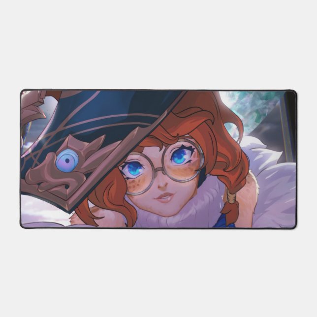 Witch Gaming Desk Mat | Customisable Deskmat (Front)
