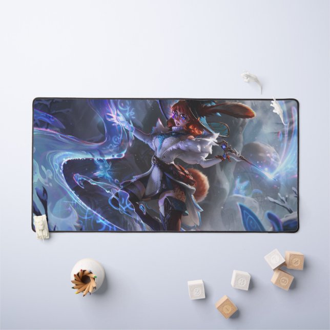 Witch Gaming Desk Mat | Customisable Deskmat (Kids Table)