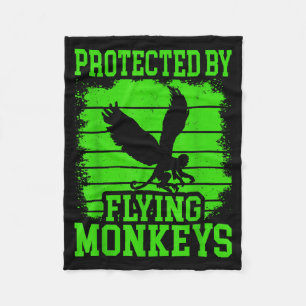 Witch Get My Flying Monkeys  Fleece Blanket