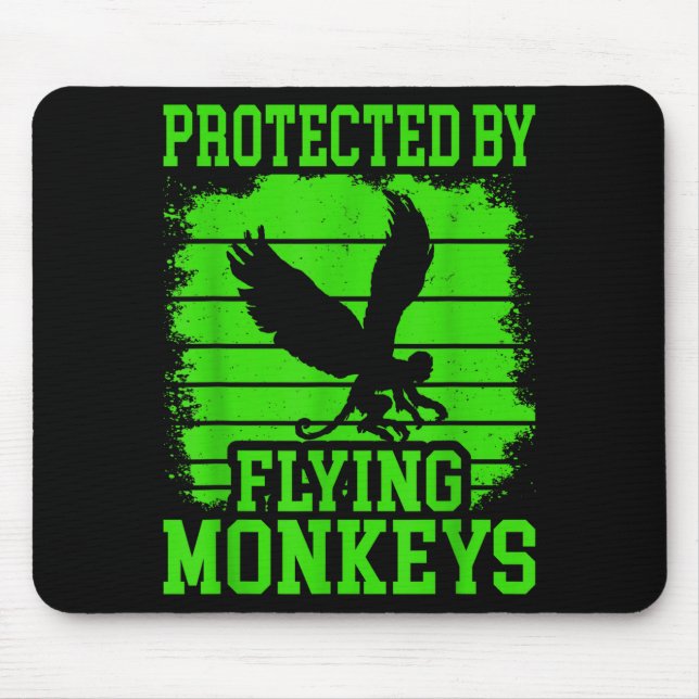 Witch Get My Flying Monkeys  Mouse Pad (Front)