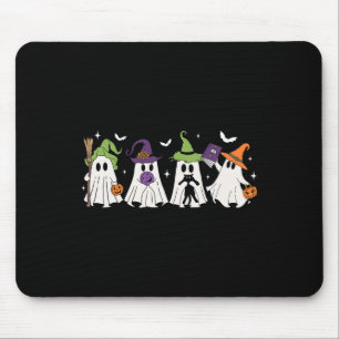 Witch Ghosts Spooky Halloween Witchy Women Girl Mouse Pad