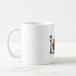 Witch Grocery Run Funny Halloween Art Coffee Mug