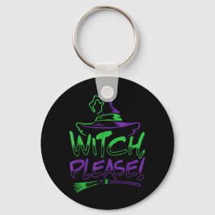 Witch Halloween Costume Funny _ Men Women Kids Key Ring