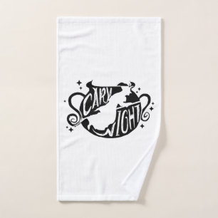 Witch Halloween Hand Towel