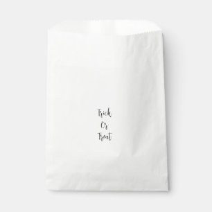 Witch halloween October bad good add name simple Favour Bag