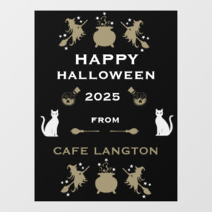 Witch Halloween Party Wall