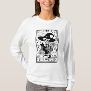 Witch Halloween Tarot Card T-Shirt