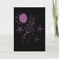 Witch Hand Magic Power Mystic gradient yellow red