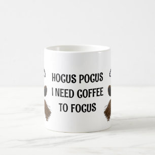 Witch Hat and Broomstick Coffee Mug