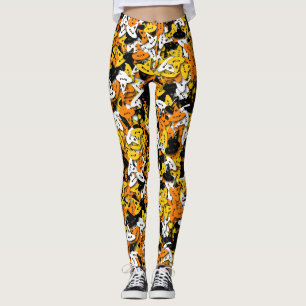 Witch Hat Confetti Leggings - Multi