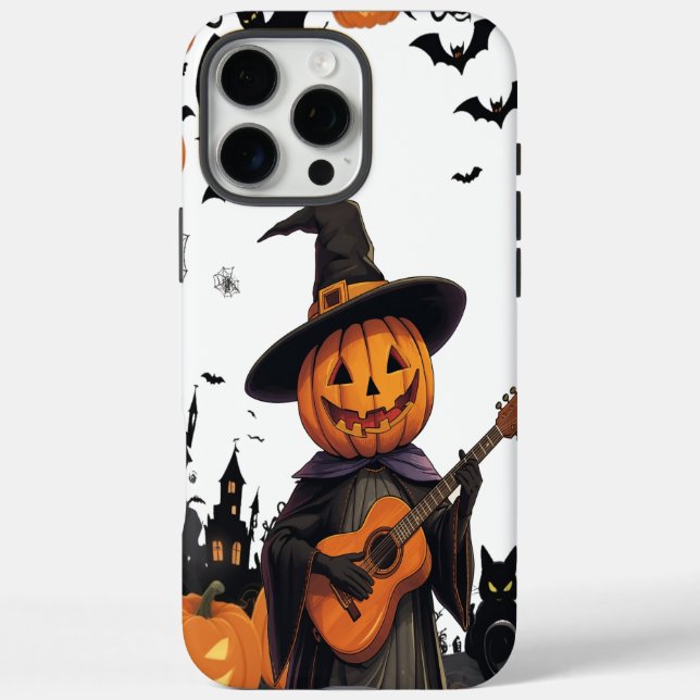 Witch Hat Pumpkin Halloween Vibes Case-Mate iPhone Case (Back)