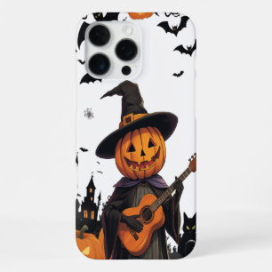 Witch Hat Pumpkin Halloween Vibes iPhone 16 Pro Max Case