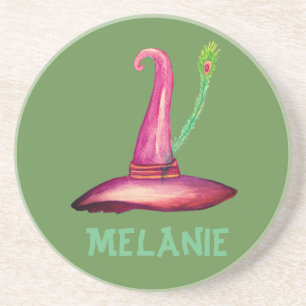 Witch Hat Special Personalised Coasters
