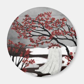 Witch Hazel Ghost Magnet