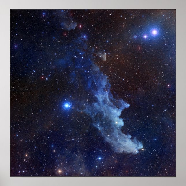 Witch Head Nebula NASA Space Poster (Front)
