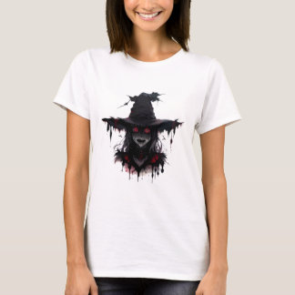Witch Horror Halloween T-shirt