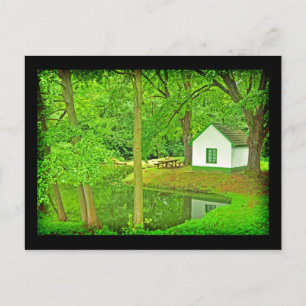 Witch house postcard