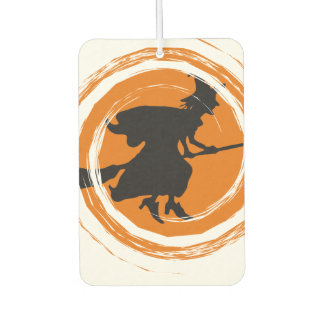 Witch in a Swirl Car Air Freshener