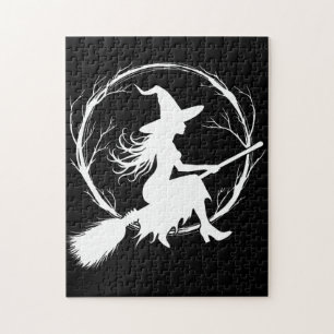 Witch in Flight Puzzle