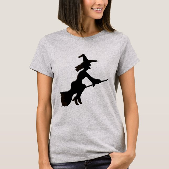 Witch in Flight T-Shirt (Front)