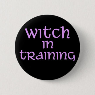 Witch-in-Training 6 Cm Round Badge