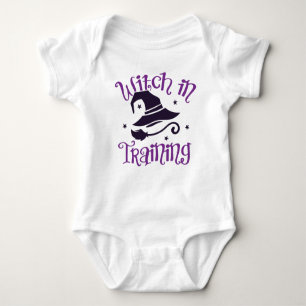 Witch in Training Baby Girl Baby Bodysuit