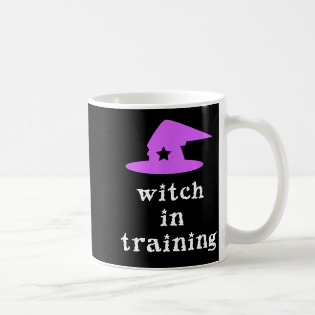 Witch In Training Halloween Funny Coffee Mug (Right)