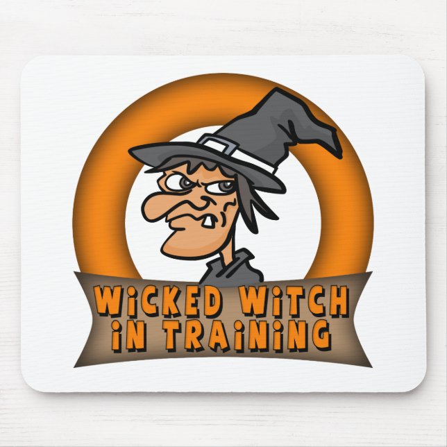 Witch In Training Mouse Pad (Front)