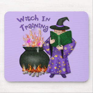 Witch in Training Mouse Pad