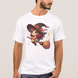 Witch in Training – Whimsical Young Witch T-Shirt