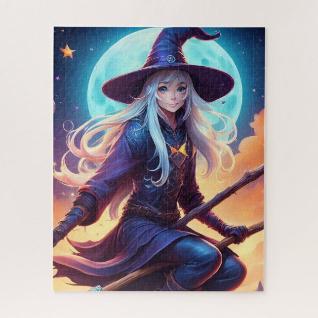 Witch Jigsaw Puzzle (Vertical)