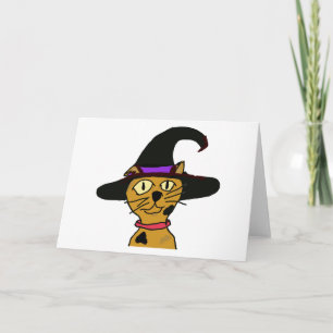 Witch Kitty Card
