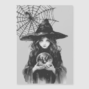 Witch Magnetic Invitation