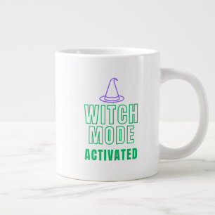 WITCH MODE ACTIVATED – Neon Halloween Mug
