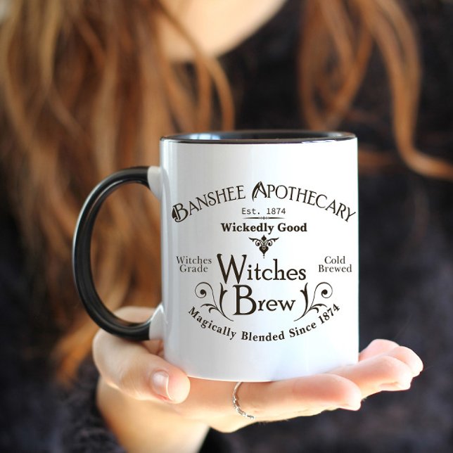 Witch Mug, Witchy Mug, Witches Brew Halloween Mug (Creator Uploaded)