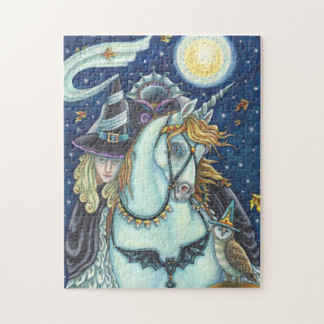 WITCH OF SLEEPY HOLLOW Headless Horsewoman PUZZLE (Vertical)